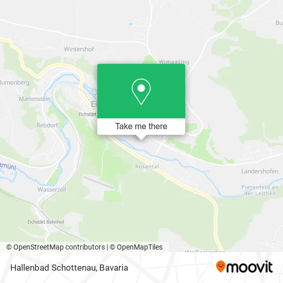 Карта Hallenbad Schottenau