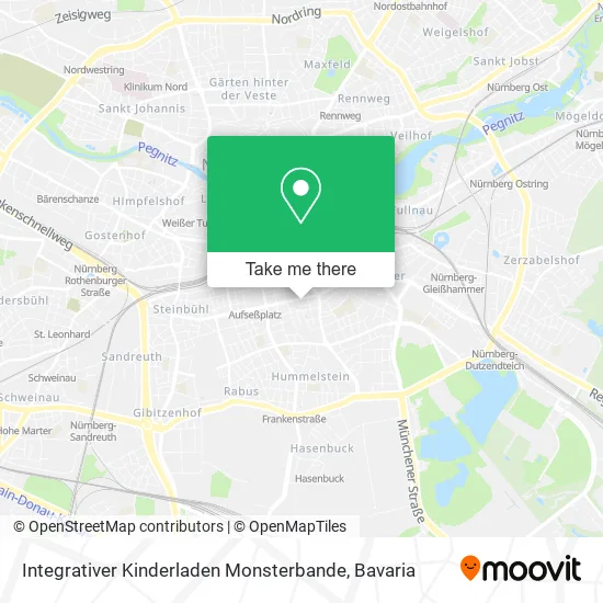 Карта Integrativer Kinderladen Monsterbande