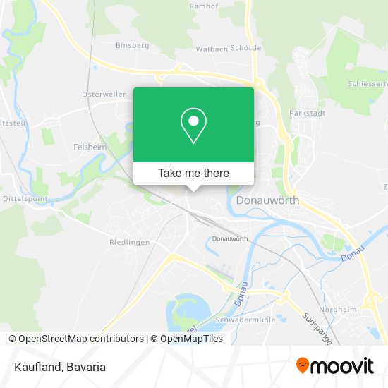 Kaufland map