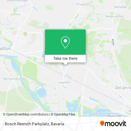 Карта Bosch Rexroth Parkplatz