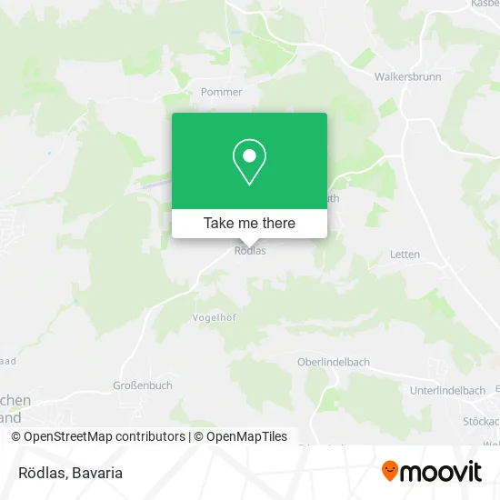 Карта Rödlas