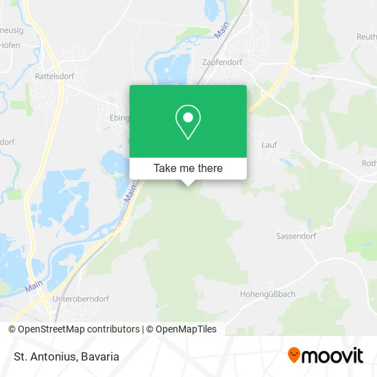 Карта St. Antonius