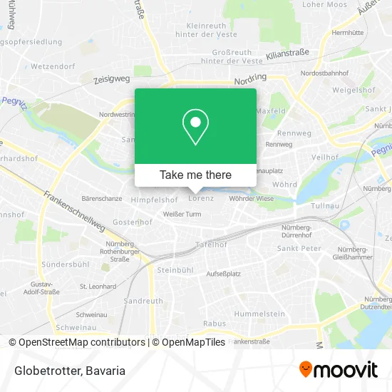 Карта Globetrotter
