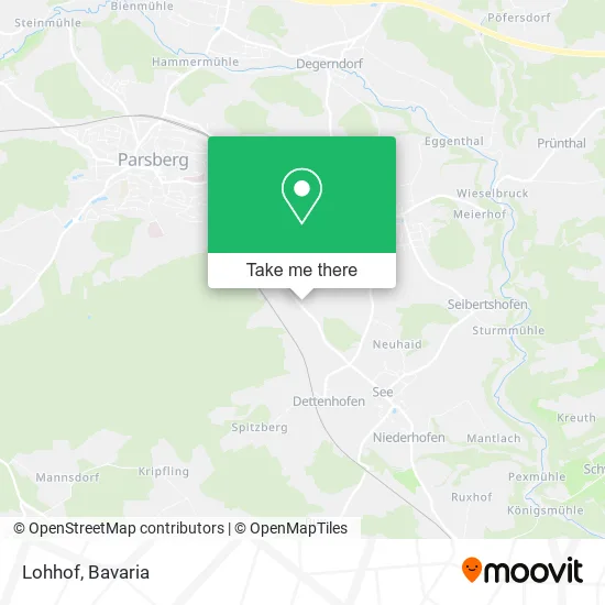 Карта Lohhof