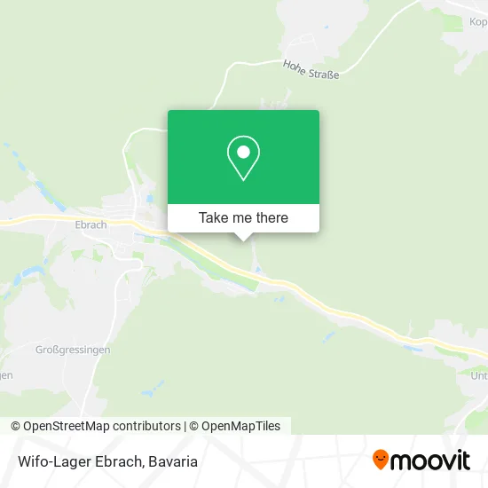 Карта Wifo-Lager Ebrach