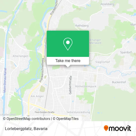 Карта Lorlebergplatz
