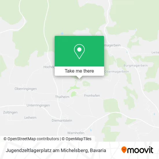 Карта Jugendzeltlagerplatz am Michelsberg