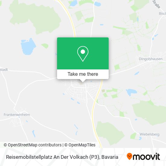 Reisemobilstellplatz An Der Volkach (P3) map