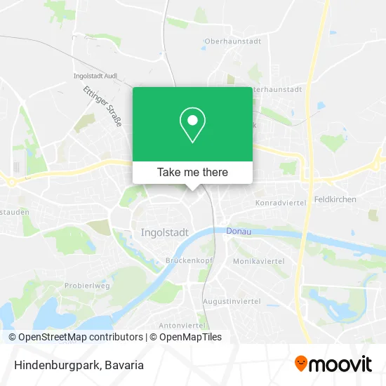Карта Hindenburgpark