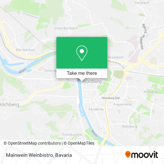Карта Mainwein Weinbistro