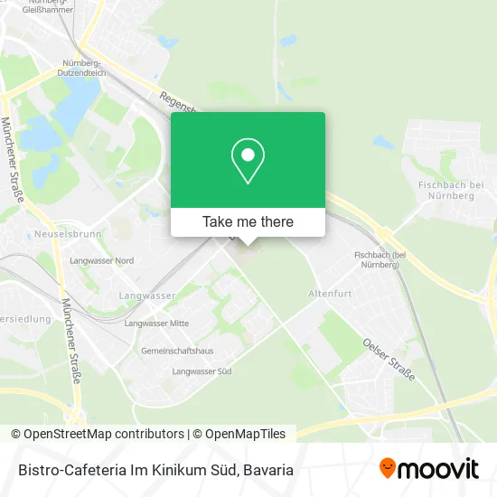 Карта Bistro-Cafeteria Im Kinikum Süd