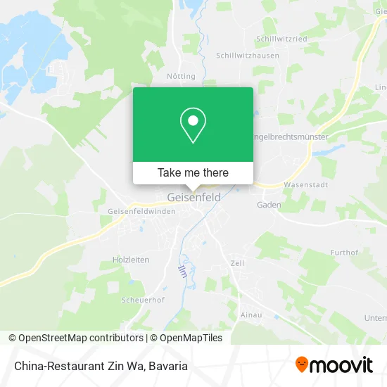 Карта China-Restaurant Zin Wa