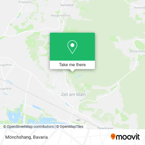 Карта Mönchshang