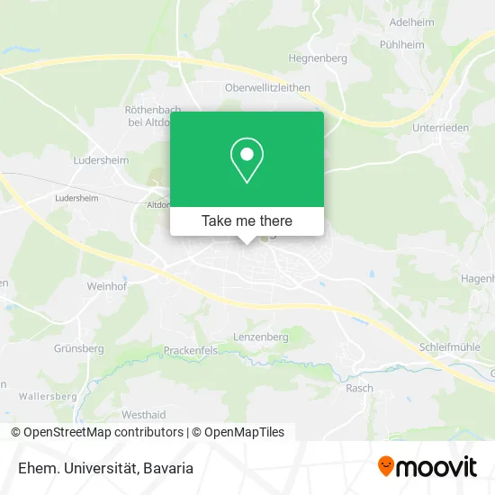 Карта Ehem. Universität