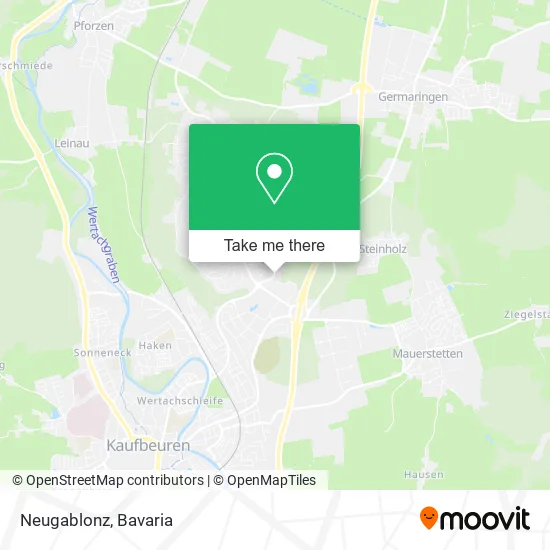 Карта Neugablonz