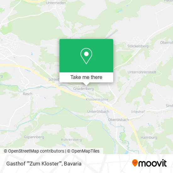 Карта Gasthof ""Zum Kloster""