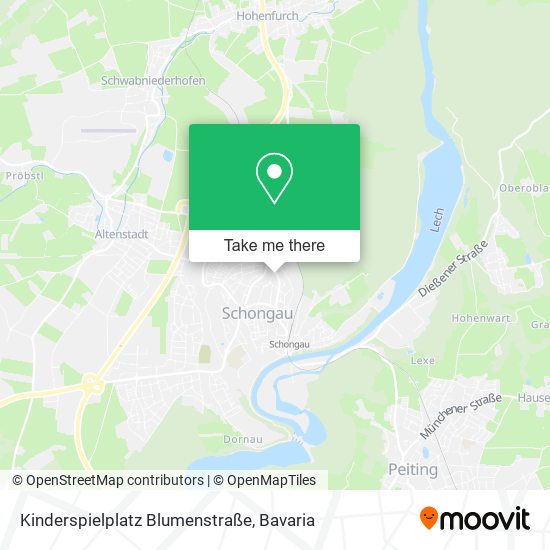 Kinderspielplatz Blumenstraße map