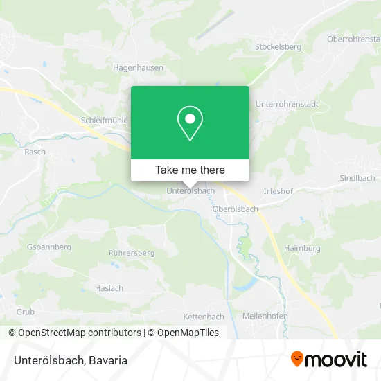 Карта Unterölsbach