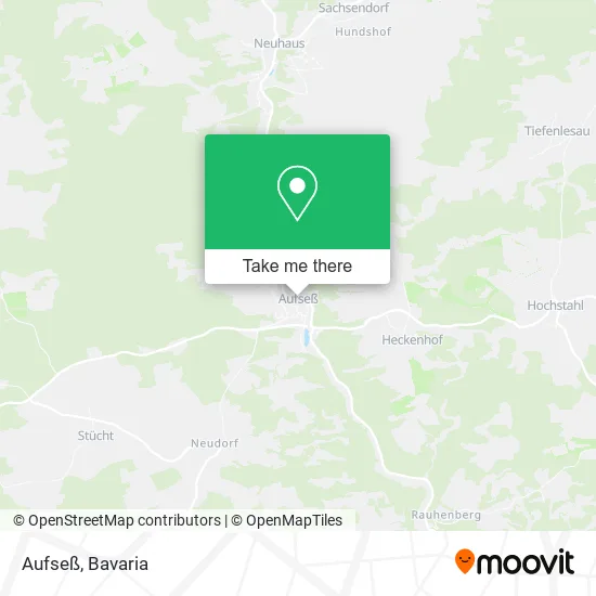Карта Aufseß