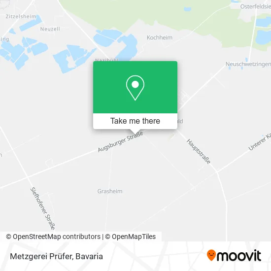 Карта Metzgerei Prüfer