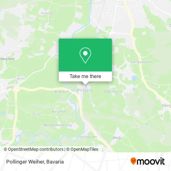 Карта Pollinger Weiher