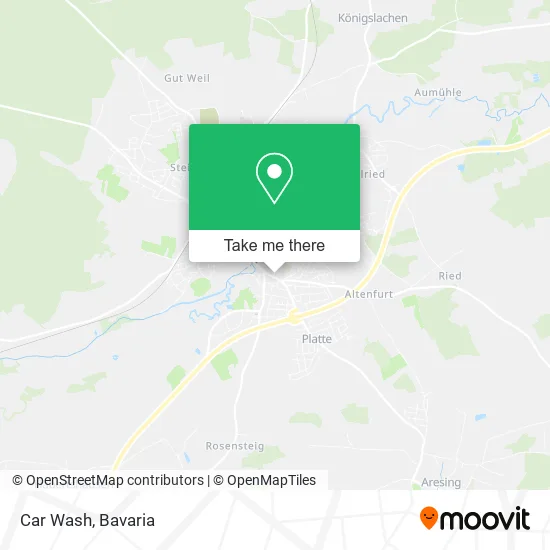 Карта Car Wash