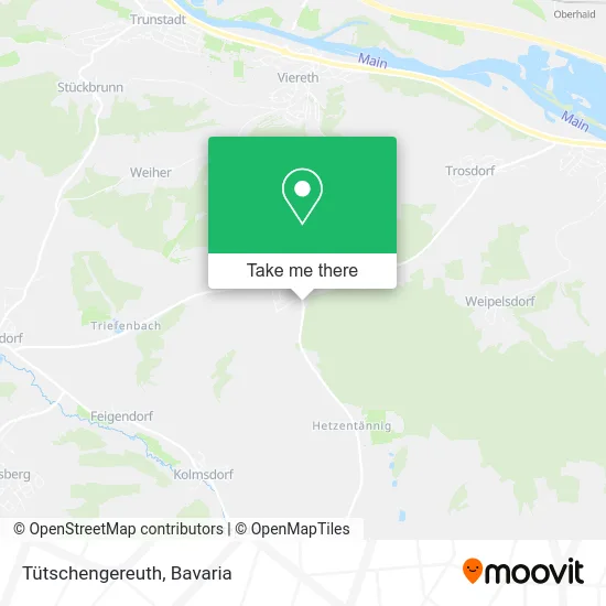 Карта Tütschengereuth