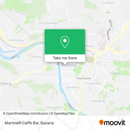 Карта Martinelli Caffè Bar