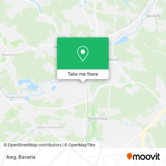 Карта Awg