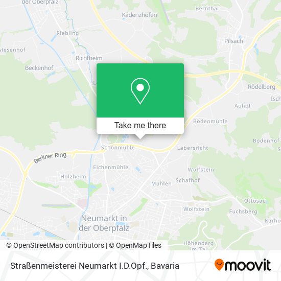 Карта Straßenmeisterei Neumarkt I.D.Opf.