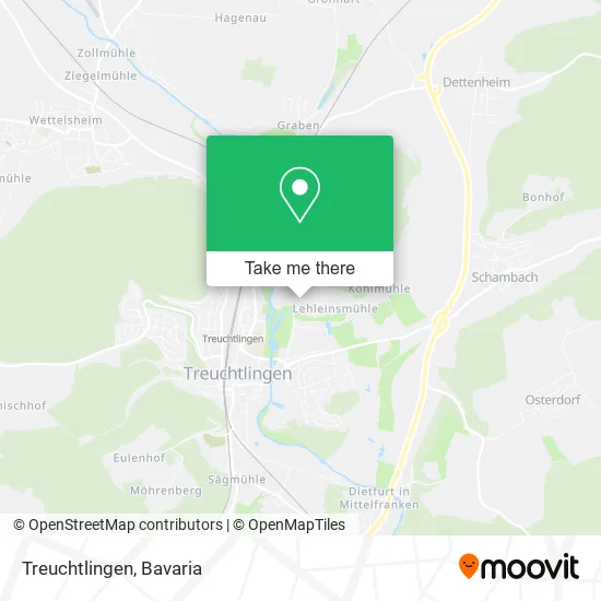 Карта Treuchtlingen
