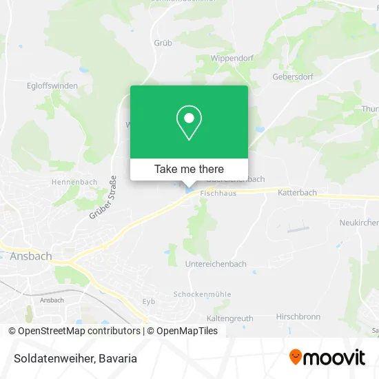 Карта Soldatenweiher
