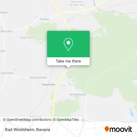 Карта Bad Windsheim