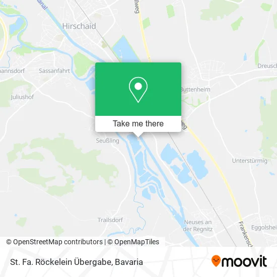 St. Fa. Röckelein Übergabe map