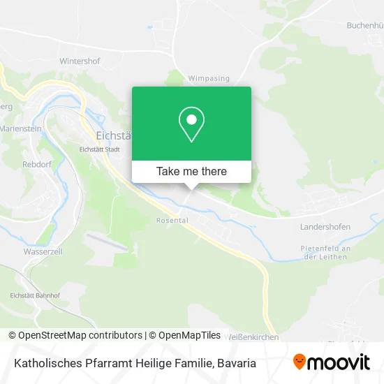 Карта Katholisches Pfarramt Heilige Familie
