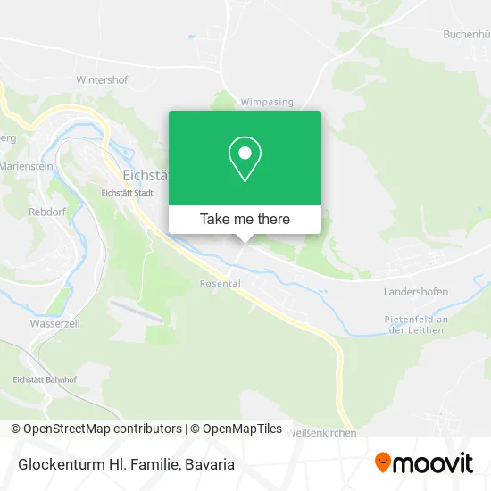 Карта Glockenturm Hl. Familie