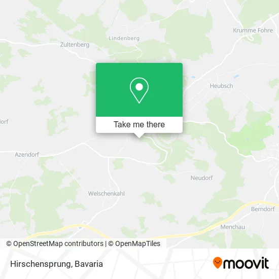 Карта Hirschensprung