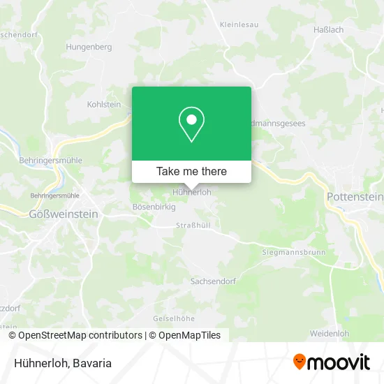 Карта Hühnerloh