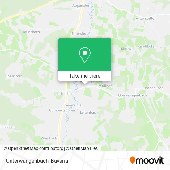 Карта Unterwangenbach