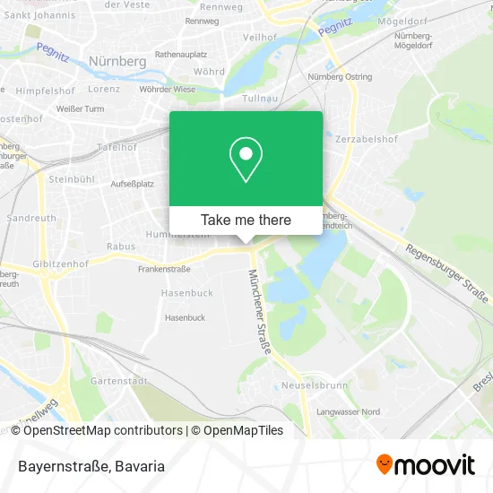 Карта Bayernstraße