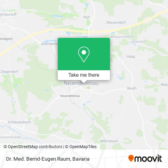 Dr. Med. Bernd-Eugen Raum map