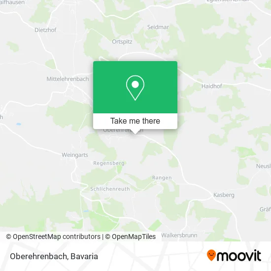Карта Oberehrenbach