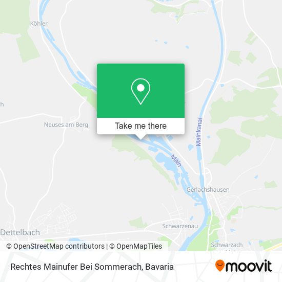 Rechtes Mainufer Bei Sommerach map