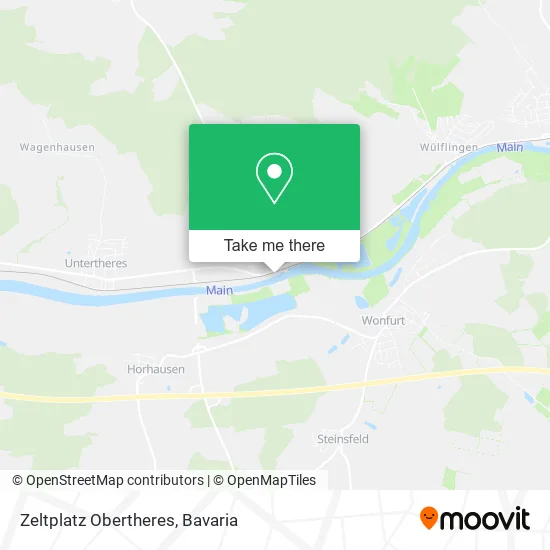 Карта Zeltplatz Obertheres