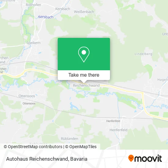 Карта Autohaus Reichenschwand