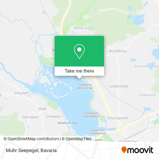 Карта Muhr Seepegel