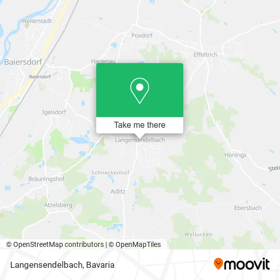Карта Langensendelbach