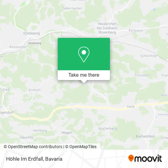 Карта Höhle Im Erdfall