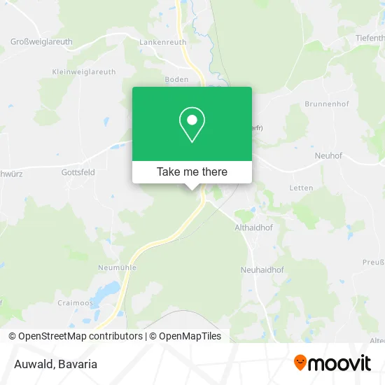 Карта Auwald