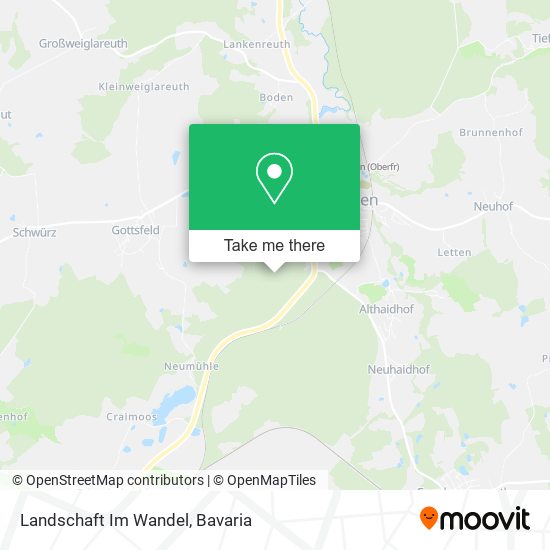 Landschaft Im Wandel map